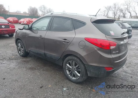 2014 Hyundai Tucson Se from USA, damaged, VIN KM8JUCAG9EU815377